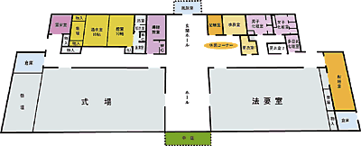 まごころ斎苑　レイアウト